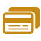 Icon illustration of credit cards