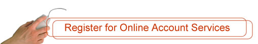 Register for Online Account Services button